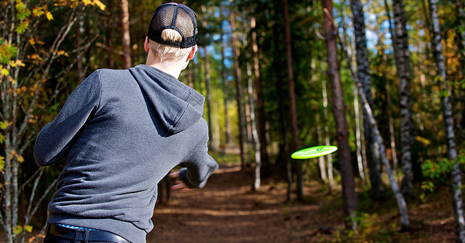 Frisbee golf Lappeenranta-Imatra, Finland
