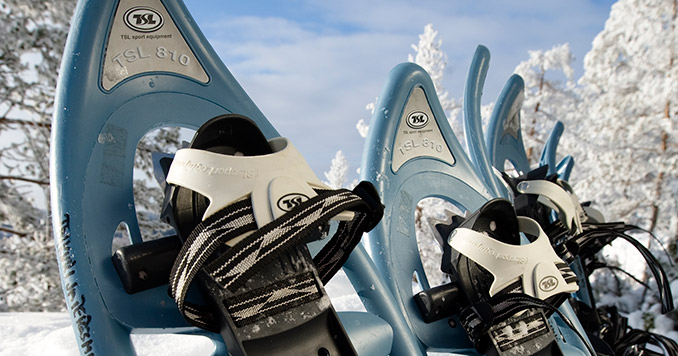 Snowshoes for rent, Lake Saimaa, Lappeenranta-Imatra, Finland