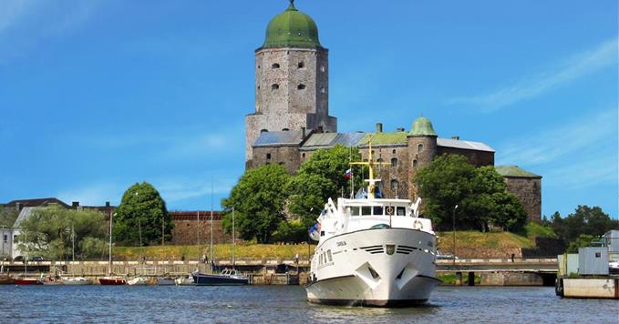 Visa free cruises to Vyborg, Russia