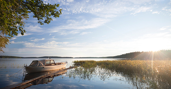 Lake Saimaa nature, Lappeenranta and Imatra, Finland