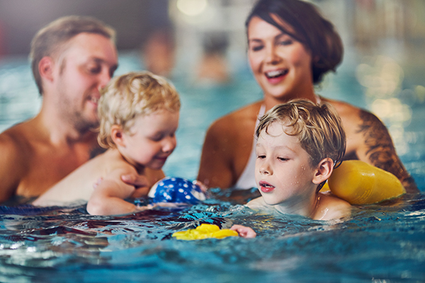 Spa holiday for families